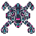 A spider mech
