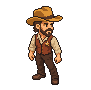 A cowboy sheriff