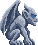 A stone gargoyle